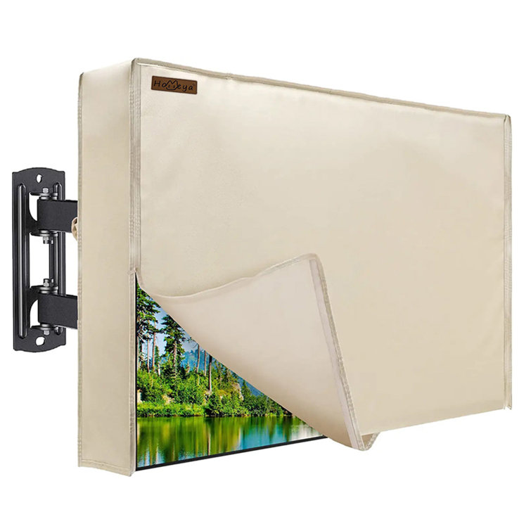 HOMEYA Outdoor Tv Cover Fits 60 To 65 Inches Heavy Duty Waterproof